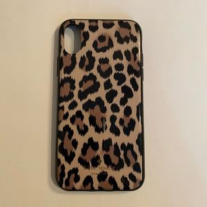 Kate Spade Leopard iPhone X Case